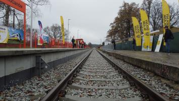Marszałek Witek: pierwszy raz od 22 lat zawitał tutaj pociąg (wideo i zdjęcia)